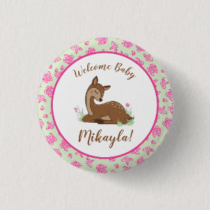 Hjort Fawn Baby Shower Knapp