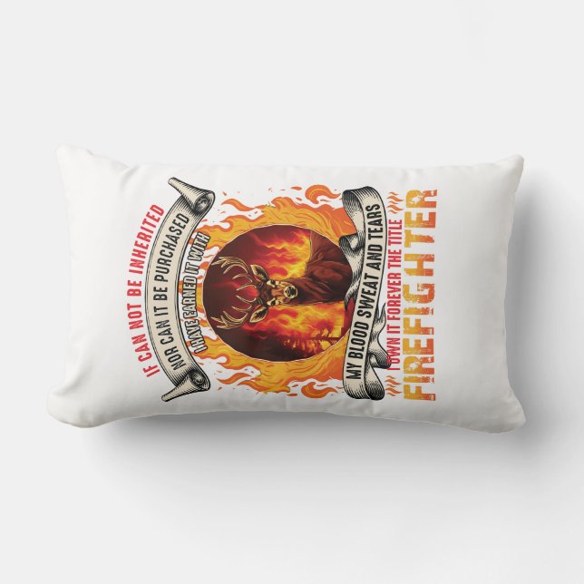 Hjort Firefighter Lumbarkudde (Framsida)