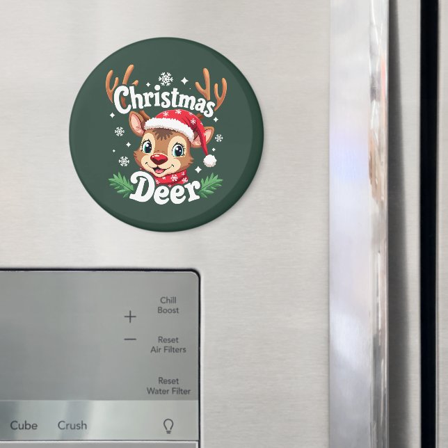 Hjort för julgranar magnet (In Situ (Fridge))