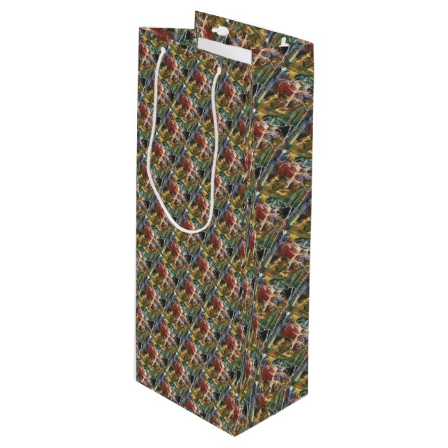 Hjort för rosa Grönt Gult (Framsidan Vinklad)