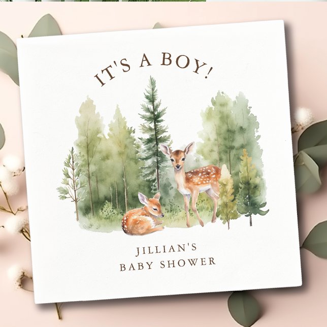  Hjort för skog Pappersservett (Skapare uppladdad)