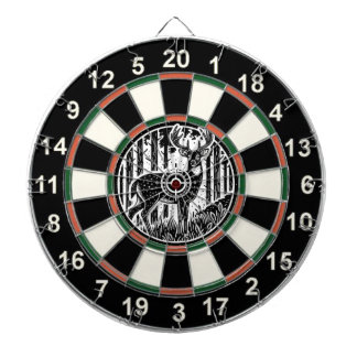 Hjort Forest Rustic Wall Art Darttavla