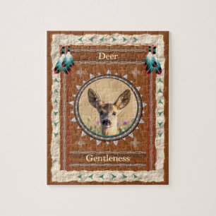 Hjort - Gentleness - Jigszle Puzzle w/ Gift Box Pussel