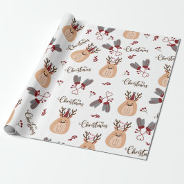 Hjort Gifts Julklapp Wrapping Papper Presentpapper