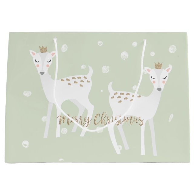 Hjort - Grönten Cute Sage - julklapp (Framsidan)