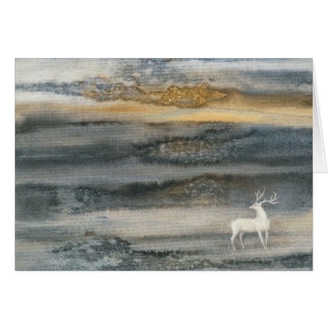 Hjort Hälsningskort (Framsidan Horizontal)