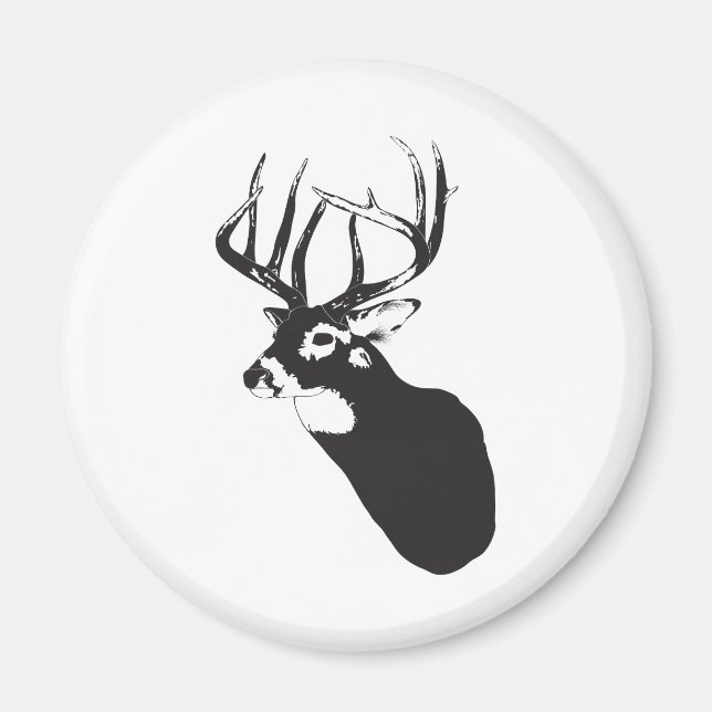 Hjort Head Magnet (Framsidan)