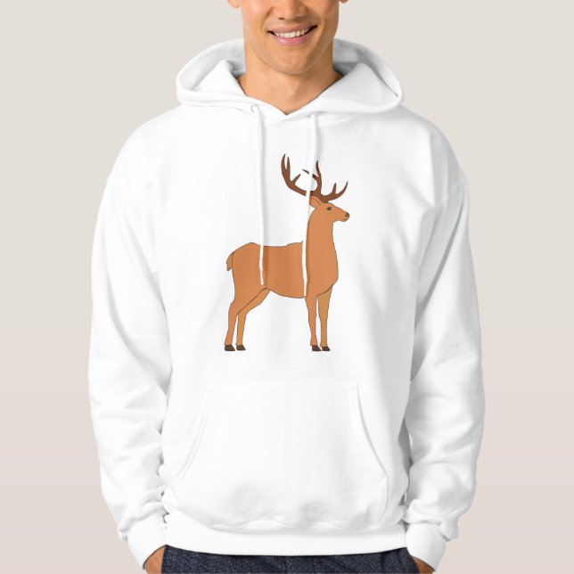 Hjort Hoodie (Framsida)