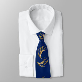 Hjort Hunter Antlers Navy Blue Slips