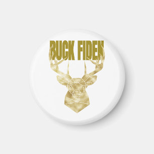 Hjort Hunter Buck Fiden Policy Anti-BIden Wall H Magnet