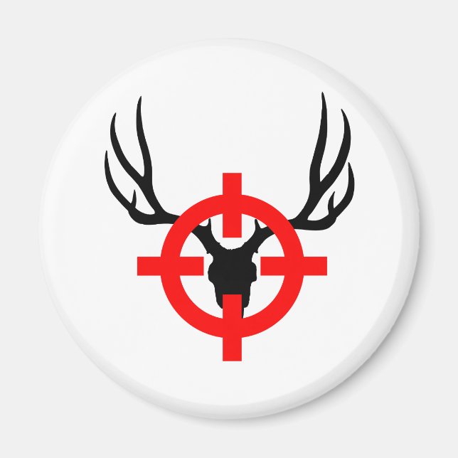 Hjort Hunter - Bullseye Magnet (Framsidan)