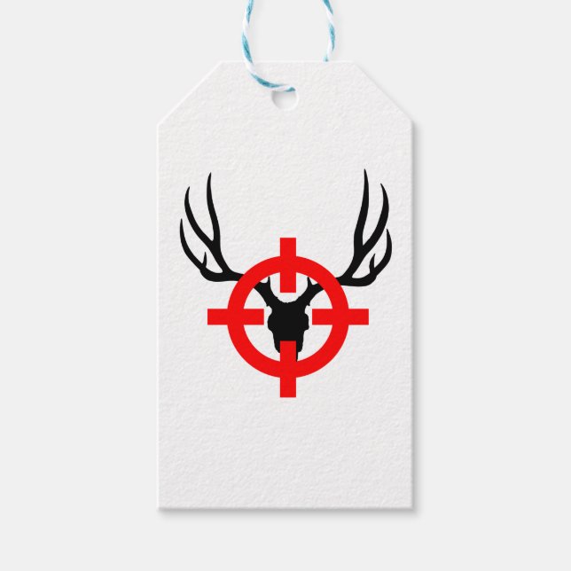 Hjort Hunter - Bullseye Presentetikett (Framsidan)