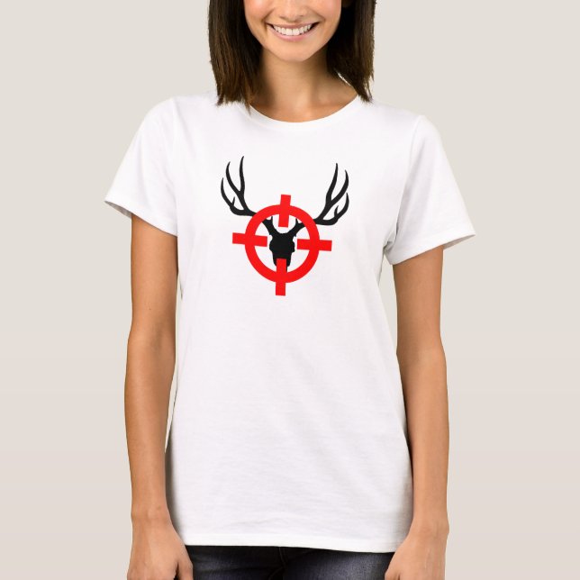 Hjort Hunter - Bullseye T Shirt (Framsida)