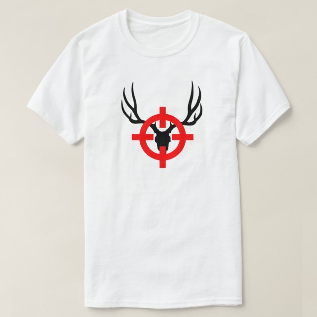 Hjort Hunter - Bullseye Tee Shirt (Design framsida)