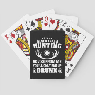 Hjort Hunter Drinking Casinokort