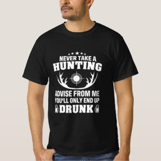 Hjort Hunter Drinking T Shirt