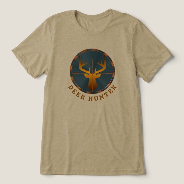 Hjort Hunter T Shirt (Design Framsida)