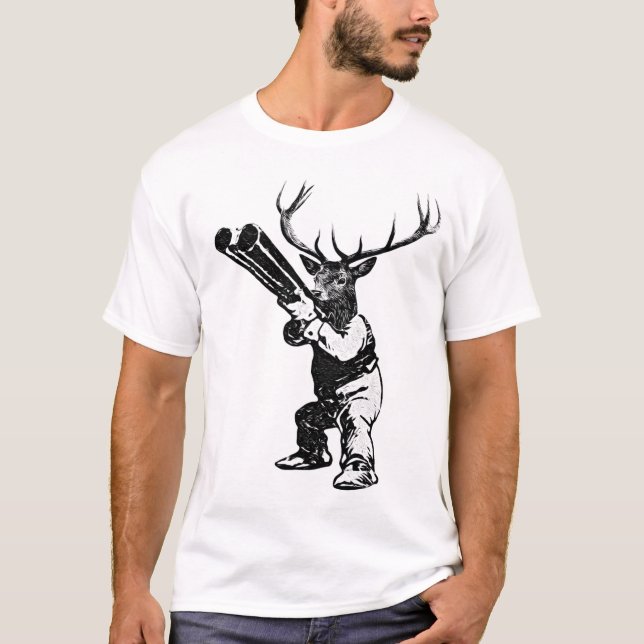 Hjort Hunter T Shirt (Framsida)