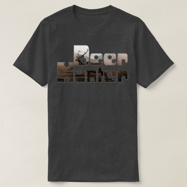 Hjort Hunter T Shirt (Design framsida)