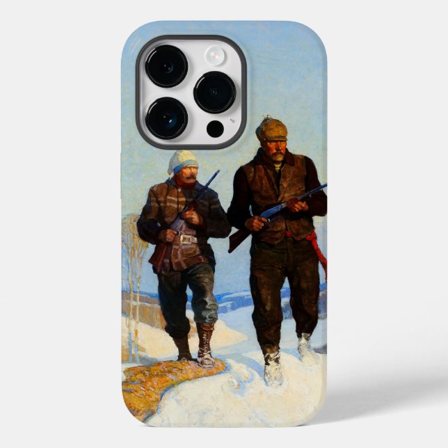 Hjort Hunters by Newell Convers Wyeth (Baksida)