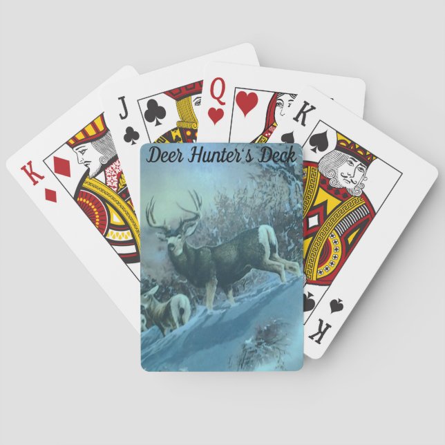 Hjort Hunters Deck Casinokort (Baksidan)
