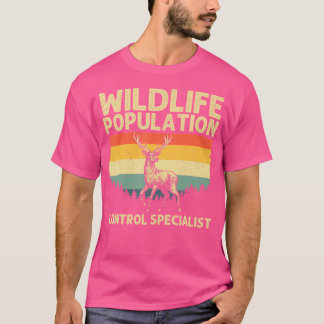 Hjort Hunting Art for jakt på jakt efter viltlevan T Shirt