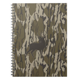 Hjort Hunting Bottomland Camo Hjort Bottomland Cam Anteckningsbok