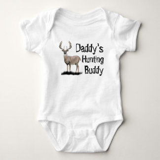 Hjort Hunting Buddy Baby Bodykostym T Shirt