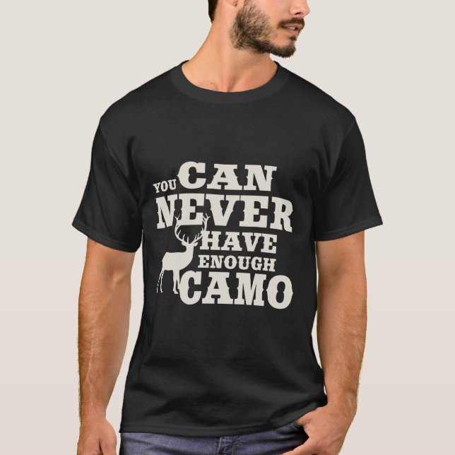 Hjort Hunting Humor Camouflage Tröja (Framsida)