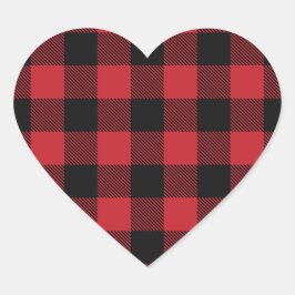 Hjort Hunting Lodge Baby Shower Antlers Hjärtformat Klistermärke