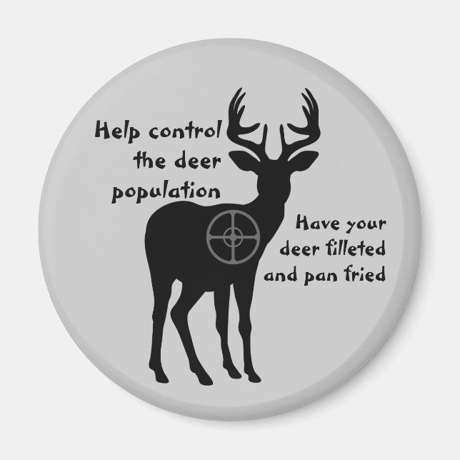 Hjort Hunting Magnet (Framsidan)