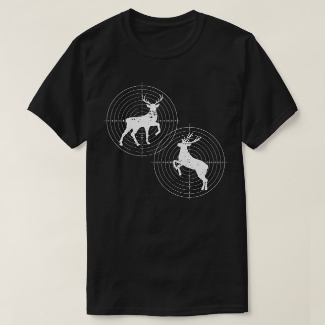 Hjort Hunting T Shirt (Design framsida)