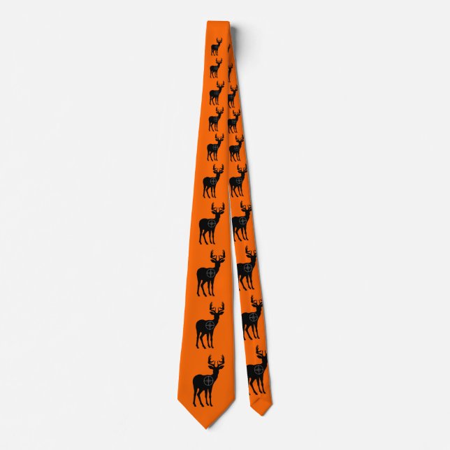 Hjort Hunting Tie-Orange Slips (Framsida)