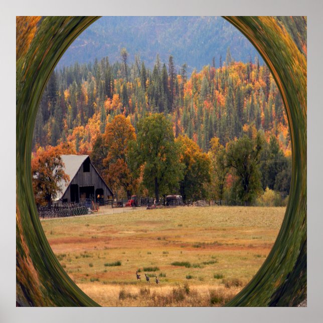 Hjort i Fall... Poster (Framsidan)