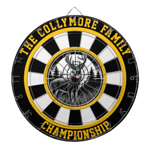 Hjort i fredliga Forest Bullseye Darttavla