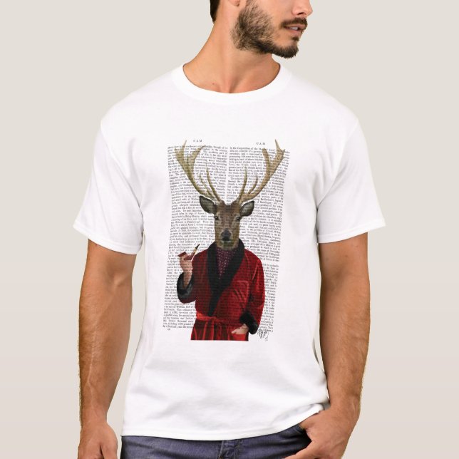 HJORT i JACKA T Shirt (Framsida)
