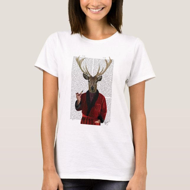 HJORT i JACKA T Shirt (Framsida)