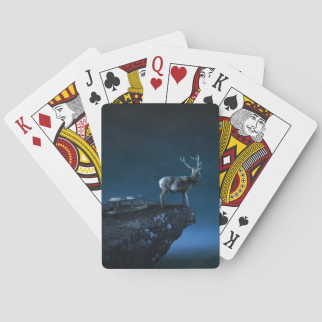 hjort i månljuset casinokort (Baksidan)