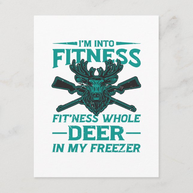 Hjort i min frysskåp - jakt på älskare tilläggskort (Framsida)