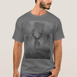 Hjort i projektionsytan t shirt