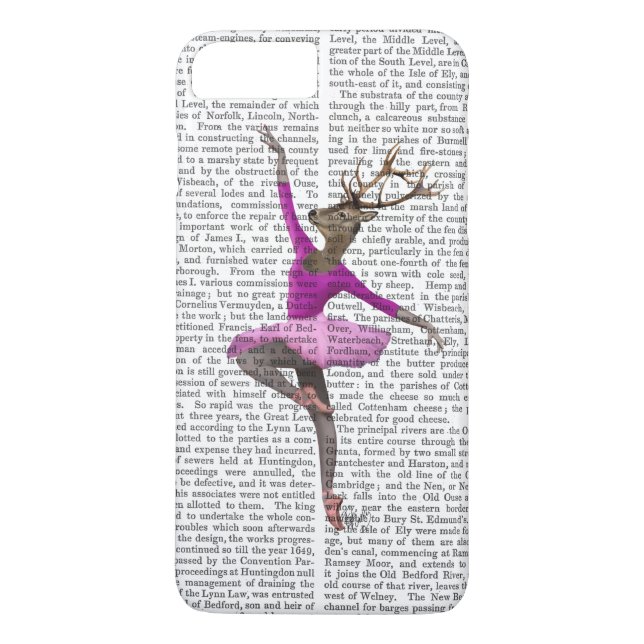 HJORT i ROSA Case-Mate iPhone Skal (Baksida)