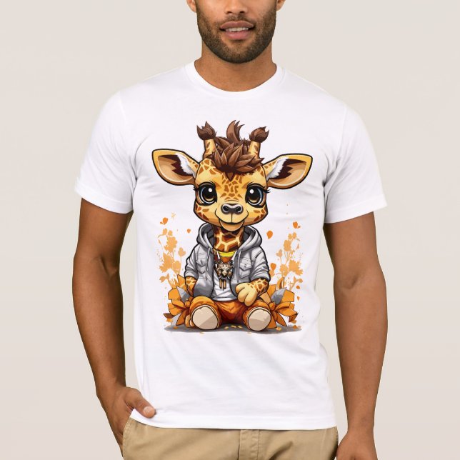 Hjort i skogen t shirt (Framsida)