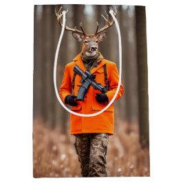 Hjort-jägare med rifle