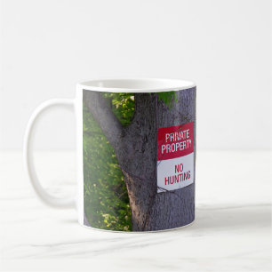 hjort jägare utan jakttecken kaffemugg
