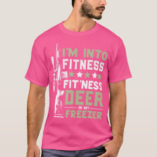 Hjort Jakt jag är i Fitness Fitness-Hjorten i min T Shirt