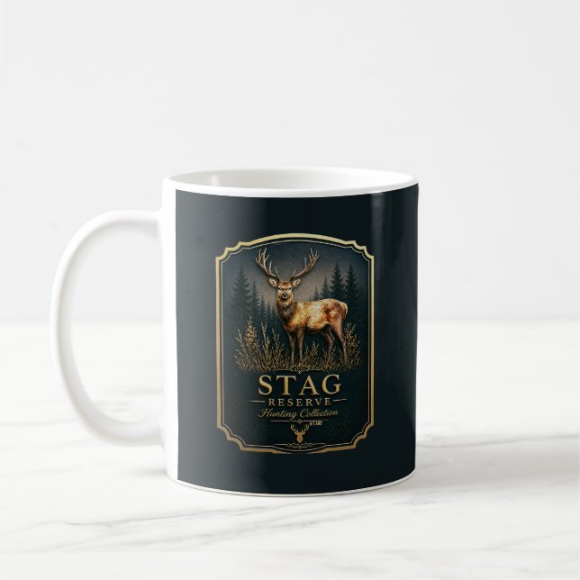Hjort – JAKT KOLLEKTION  Kaffemugg (Vänster)