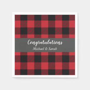 Hjort Jakt på babyskor Pappersservett