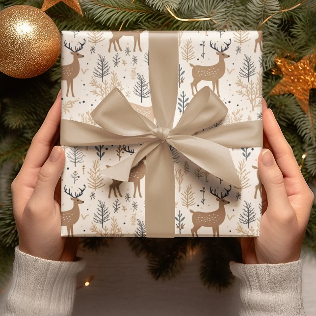 Hjort jul presentpapper (Skapare uppladdad)