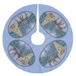 HJORT & JULGRAN SNÖFLINGOR JULGRANSMATTA BORSTAD POLYESTER