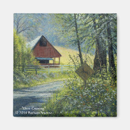 "Hjort korsning" Magnet